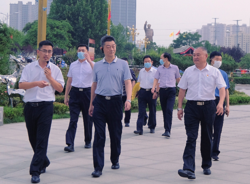 山东省反邪教工作调研组组长汤继业莅临指导